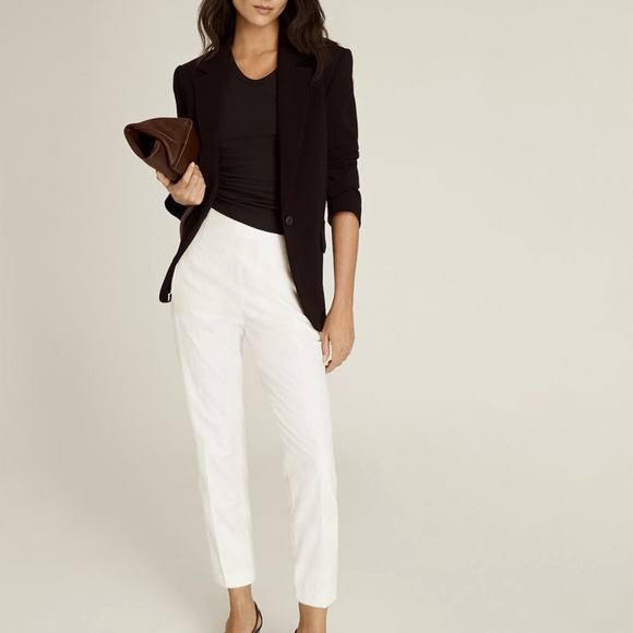 Cigarette Crop - New With Tags - NEVER WORN - White